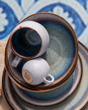 Keramikfade SAIL Sæt med 2 stk