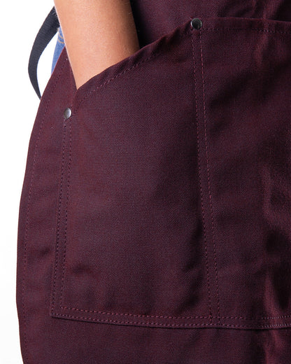 No. 438 FORKLÆDE canvas af genbrugsflasker Fremstillet af 20 genbrugte plastflasker