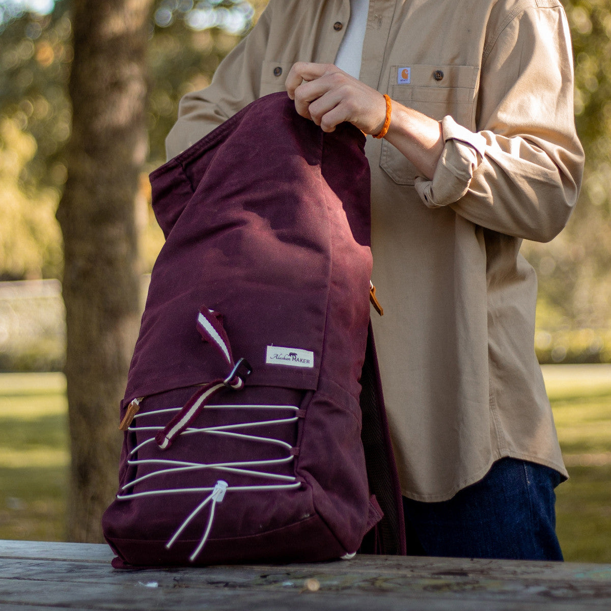 KENAI Roll Top Backpack rygsæk fra Alaskan Maker