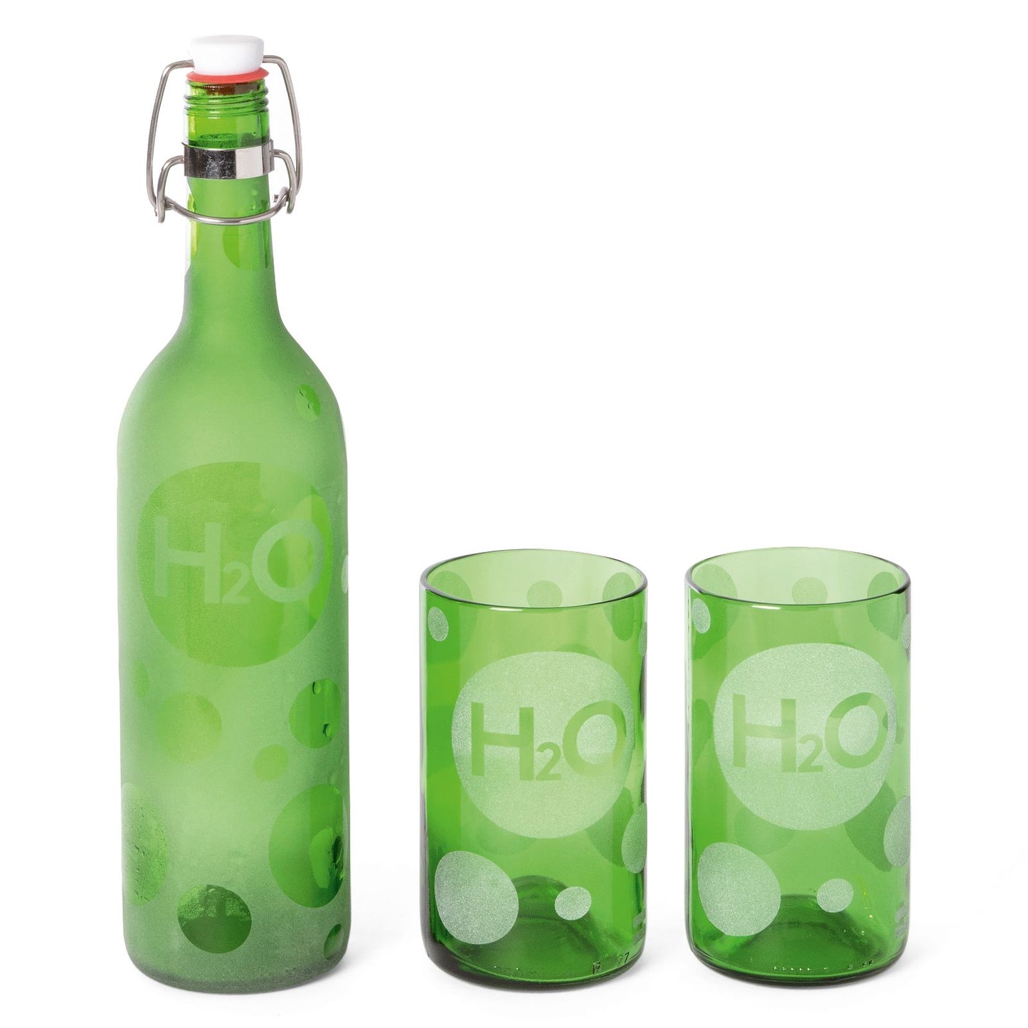 genbrug glas upcycled patentlåg drikkeglas