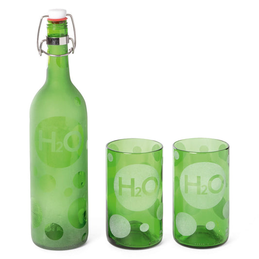 genbrug glas upcycled patentlåg drikkeglas