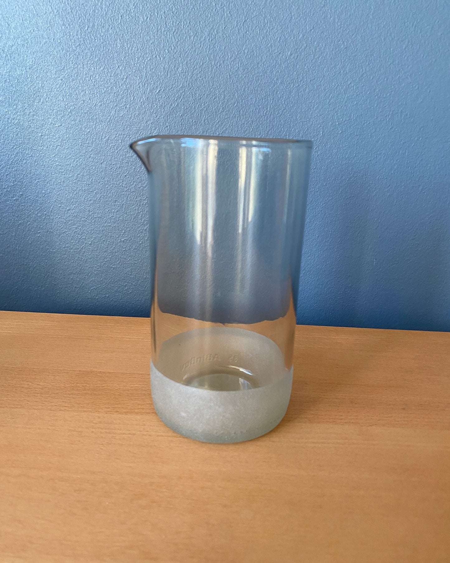 Karaffel klart glas 14 cm