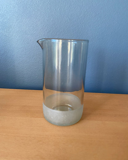 Karaffel klart glas 14 cm