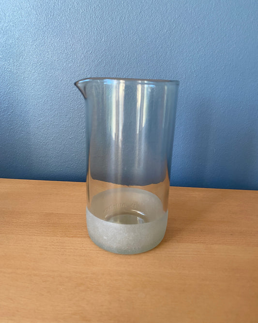 Karaffel klart glas 14 cm