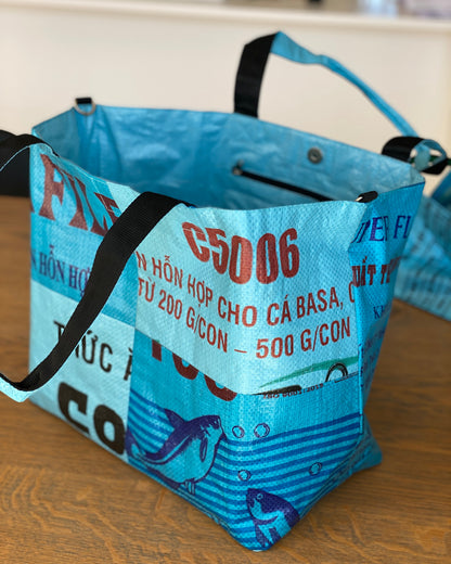 Indkøbstaske, universaltaske, upcycling