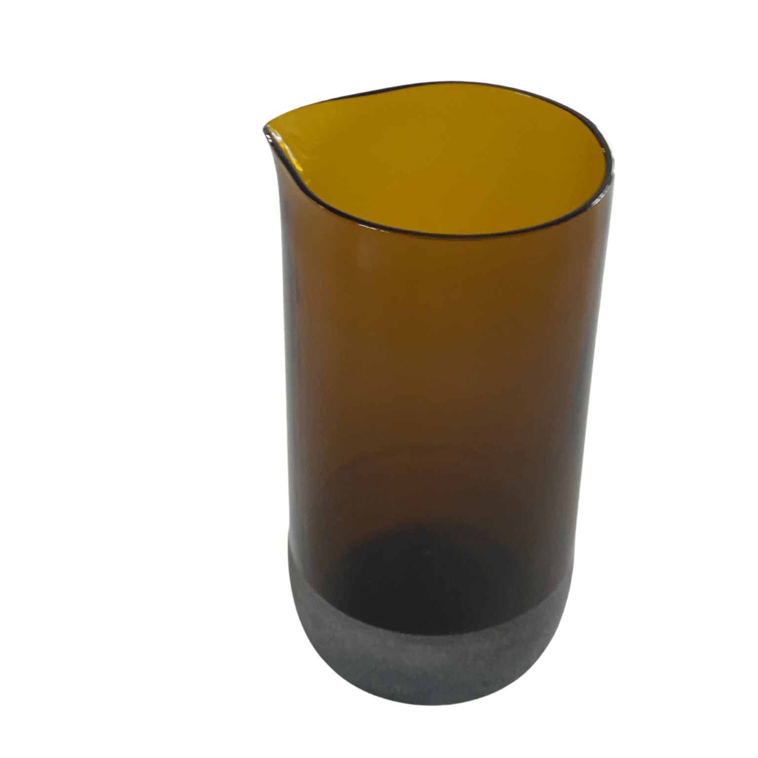 genbrug glas upcycled karaffel sandblæst mønster