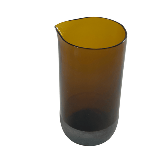 genbrug glas upcycled karaffel sandblæst mønster