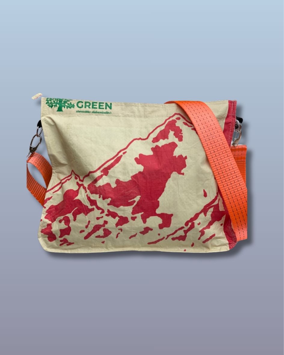 Beadbags TJ77Q Classic skuldertaske - cement red