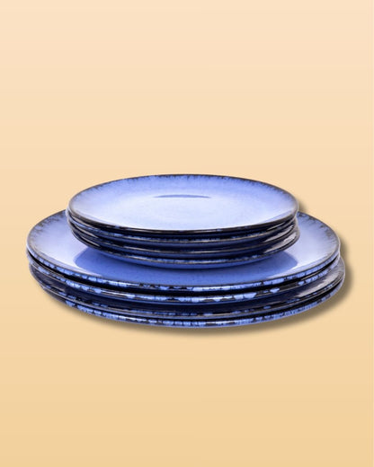 Keramiktallerken - frokost Amazonia  Ø22cm Sæt med 4 stk