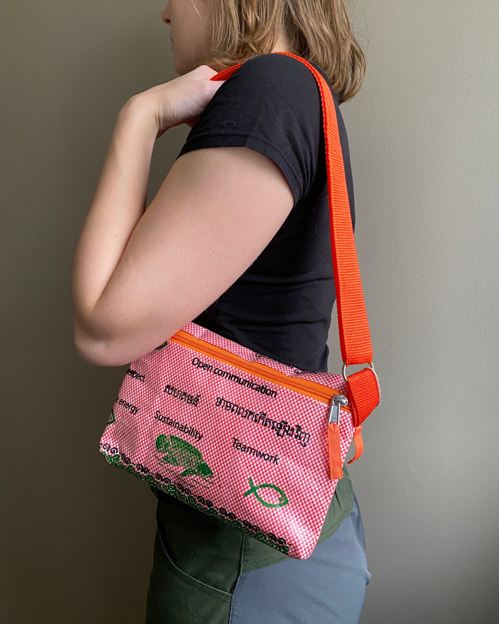 Mini Bag i genbrugte materialer