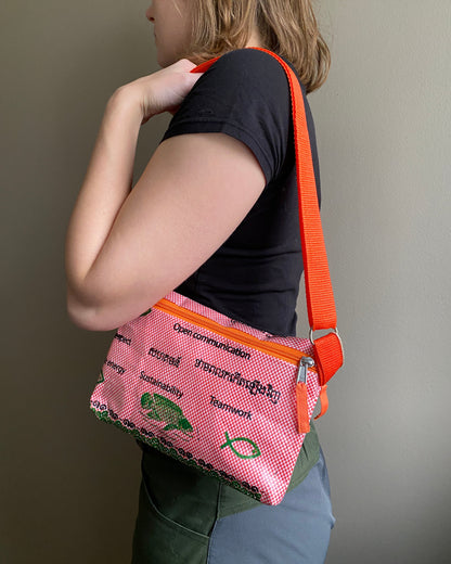 Mini Bag i genbrugte materialer