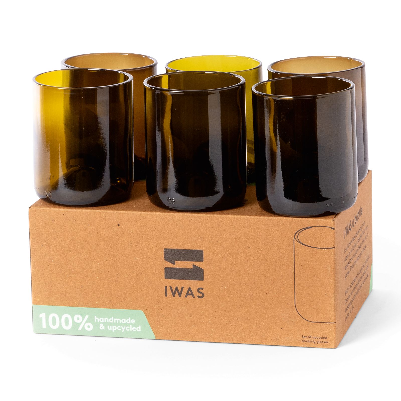 genbrug glas upcycled drikkeglas sandblæst mønster