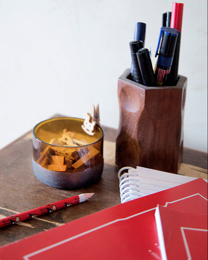 genbrug glas upcycled skål sandblæst mønster