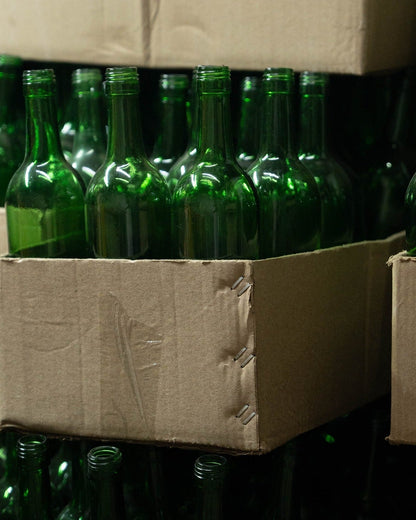 genbrug glas upcycled skål sandblæst mønster